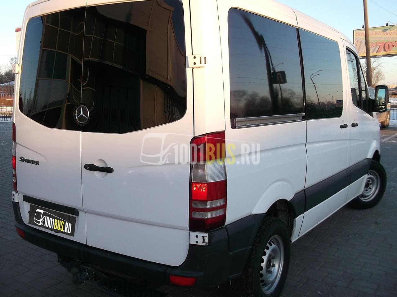 Минивэн Mercedes-Benz Sprinter - прокат с водителем в Москве и области -  компания 1001 bus