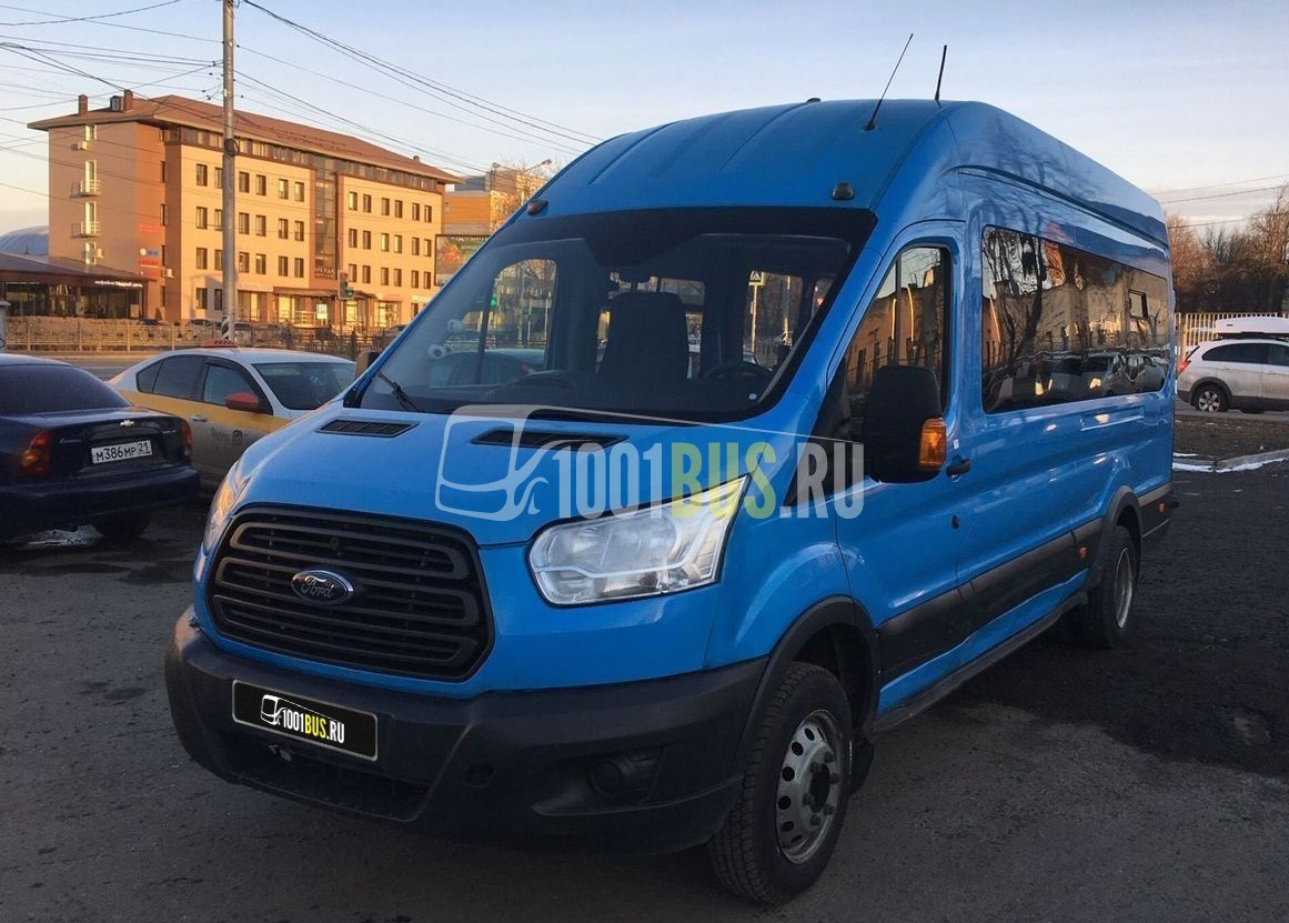 Микроавтобус Ford Transit - заказ с водителем в Москве недорого - компания  1001 bus